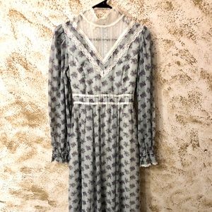 Vintage 70’s Prairie Dress